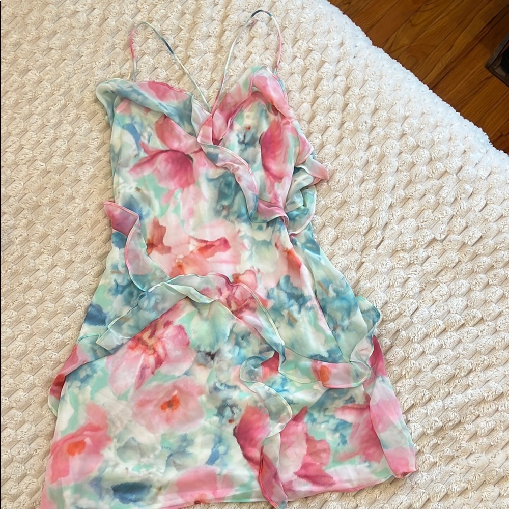 Zara Floral Mini Dress